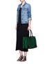 Figure View - Click To Enlarge - TORY BURCH - 'Ella' packable nylon tote