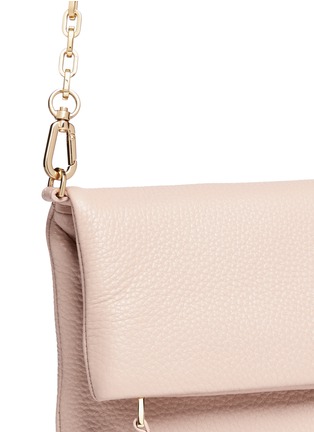 Detail View - Click To Enlarge - TORY BURCH - 'Thea' pebbled leather foldover crossbody