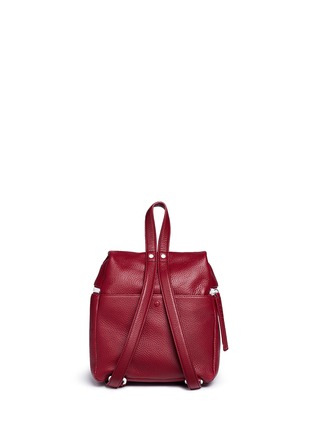Detail View - Click To Enlarge - KARA - Small pebbled leather backpack