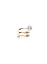 Main View - Click To Enlarge - SOPHIE BILLE BRAHE - 'Louise Grand' Akoya pearl 14k gold spiral ring