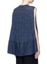 Back View - Click To Enlarge - CO - Wool blend sleeveless cape sweater