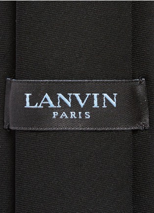 Detail View - Click To Enlarge - LANVIN - Woven tie