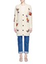 Main View - Click To Enlarge - VALENTINO GARAVANI - Embroidered butterfly cable knit cardigan