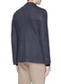 Back View - Click To Enlarge - BOGLIOLI - 'Casati' slim fit wool-cotton jersey soft blazer