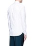 Back View - Click To Enlarge - BOGLIOLI - Bib front cotton tuxedo shirt