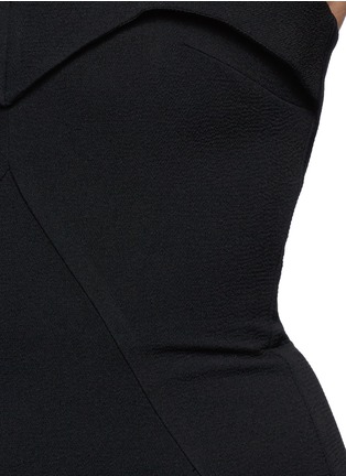 Detail View - Click To Enlarge - 72723 - Fishtail hem strapless crepe dress
