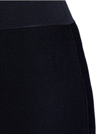 Detail View - Click To Enlarge - 72723 - Pleat effect Milano knit skirt