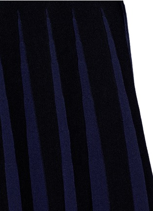 Detail View - Click To Enlarge - 72723 - Pleat effect Milano knit skirt