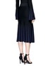 Back View - Click To Enlarge - 72723 - Pleat effect Milano knit skirt