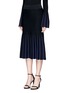 Front View - Click To Enlarge - 72723 - Pleat effect Milano knit skirt