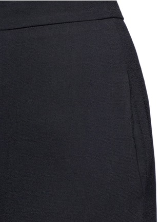 Detail View - Click To Enlarge - 72723 - Split cuff crepe flared pants