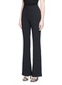 Front View - Click To Enlarge - 72723 - Split cuff crepe flared pants