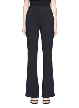 Main View - Click To Enlarge - 72723 - Split cuff crepe flared pants