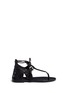 Main View - Click To Enlarge - SIGERSON MORRISON - 'Alysa' braided leather lace-up sandals