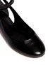 Detail View - Click To Enlarge - SIGERSON MORRISON - 'Lami' leather lace-up ballerina flats
