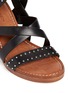 Detail View - Click To Enlarge - SIGERSON MORRISON - 'Liz' stud strappy leather sandals