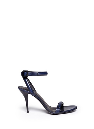 Main View - Click To Enlarge - ALEXANDER WANG - 'Antonia' burnished leather sandals