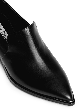 Detail View - Click To Enlarge - ACNE STUDIOS - 'Jaycee' leather slip-ons