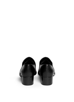 Back View - Click To Enlarge - ACNE STUDIOS - 'Jaycee' leather slip-ons
