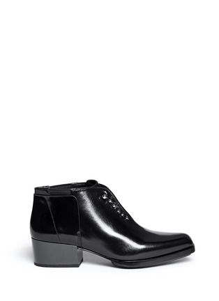 Main View - Click To Enlarge - 3.1 PHILLIP LIM - 'Newton' metal pin leather Chelsea ankle boots