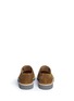 Back View - Click To Enlarge - CANALI - Brogue suede Derbies