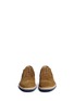 Front View - Click To Enlarge - CANALI - Brogue suede Derbies