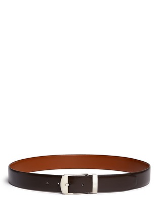 Main View - Click To Enlarge - CANALI - Reversible leather belt box set