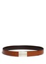 Figure View - Click To Enlarge - CANALI - Reversible leather belt box set