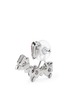 Detail View - Click To Enlarge - JOOMI LIM - 'Pixel Perfect' crystal ear deco earrings