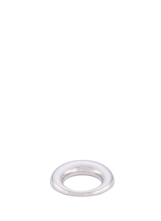 Figure View - Click To Enlarge - JACQUELINE RABUN - 'Beautiful' 18k white gold sculptural ring