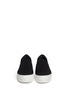 Figure View - Click To Enlarge - OPENING CEREMONY - Stretch twill flatform slip-ons