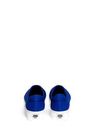 Back View - Click To Enlarge - OPENING CEREMONY - Stretch twill flatform slip-ons
