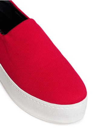 Detail View - Click To Enlarge - OPENING CEREMONY - Stretch twill flatform slip-ons