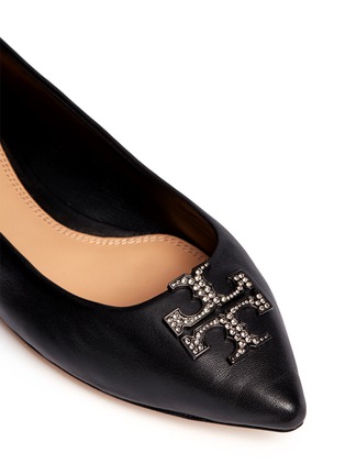 Detail View - Click To Enlarge - TORY BURCH - 'Kellen' leather flats