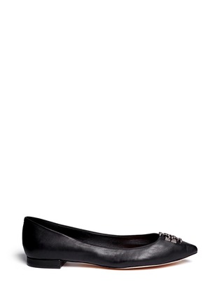 Main View - Click To Enlarge - TORY BURCH - 'Kellen' leather flats