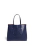 Back View - Click To Enlarge - ALAÏA - 'Cabas' circular stud leather tote 
