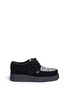 Main View - Click To Enlarge - UNDERGROUND - Wulfrun leopard print suede creepers
