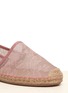 Detail View - Click To Enlarge - VALENTINO GARAVANI - Lace espadrille slip-ons
