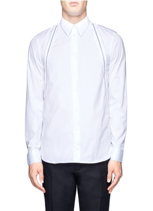Main View - Click To Enlarge - GIVENCHY - Double zipped shirt