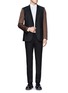 Figure View - Click To Enlarge - GIVENCHY - Double zipped shirt