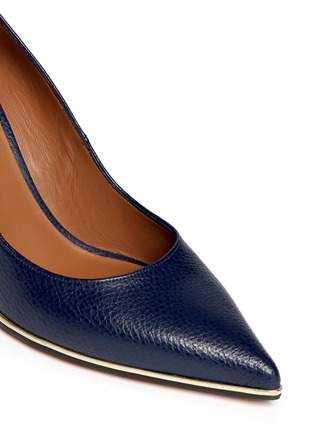 Detail View - Click To Enlarge - GIVENCHY - Point-toe leather pumps