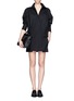Figure View - Click To Enlarge - MS MIN - Stretch cotton shirt dress