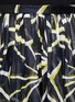 Detail View - Click To Enlarge - MS MIN - Print gathered maxi silk skirt