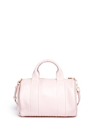 Back View - Click To Enlarge - ALEXANDER WANG - Rocco stud base leather duffle bag
