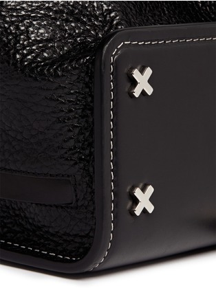 Detail View - Click To Enlarge - ALEXANDER WANG - Opanca fold-up boxy leather satchel