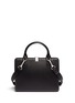 Back View - Click To Enlarge - ALEXANDER WANG - Opanca fold-up boxy leather satchel
