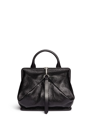 Main View - Click To Enlarge - ALEXANDERWANG - Opanca fold-up boxy leather satchel