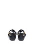 Back View - Click To Enlarge - ALEXANDER MCQUEEN - Skull whip braid leather sandals