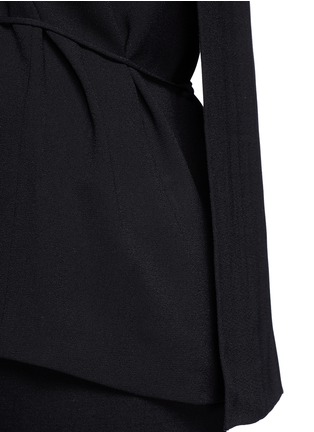 Detail View - Click To Enlarge - ALEXANDER WANG - Double layer waist tie top
