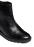 Detail View - Click To Enlarge - ASH - 'Iron' leather wedge ankle boots